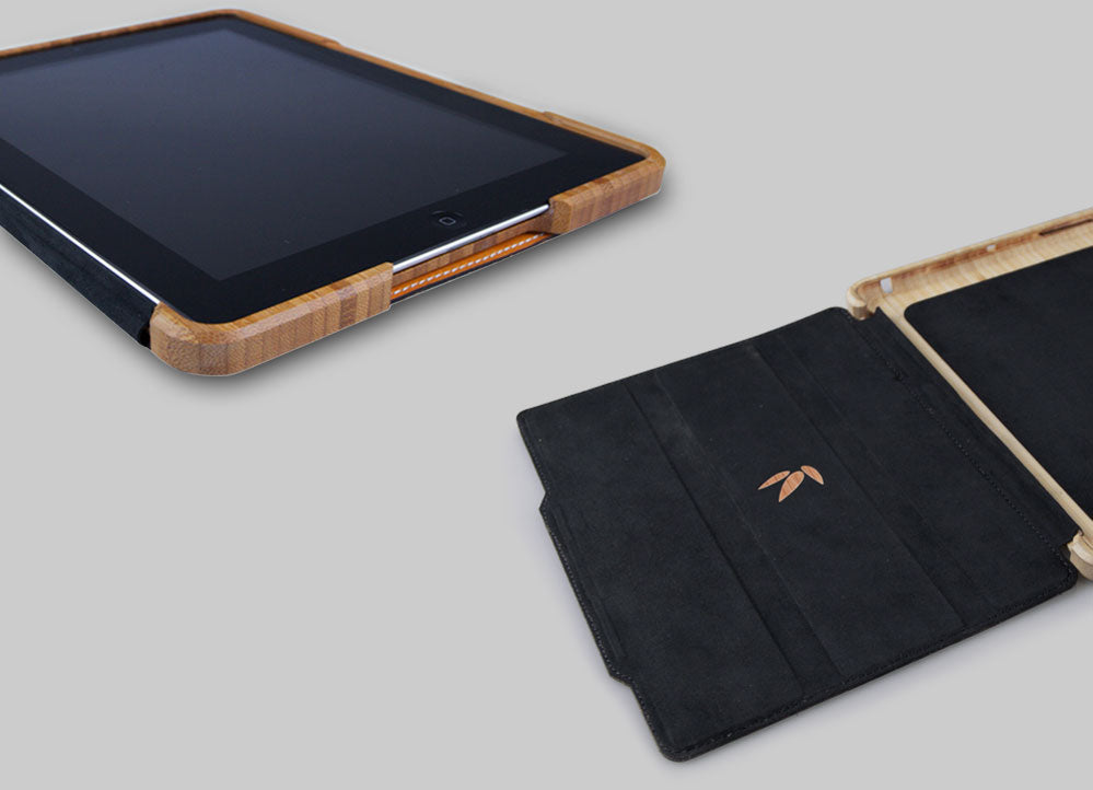 Cover folds away. Ultrasuede liner keeps your iPad 2 screen clean.